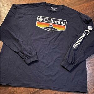 Columbia Long Sleeve Graphic Logo T-Shirt